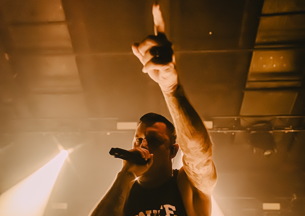 Parkway Drive performing live in Adelaide at Hindley Street Music Hall